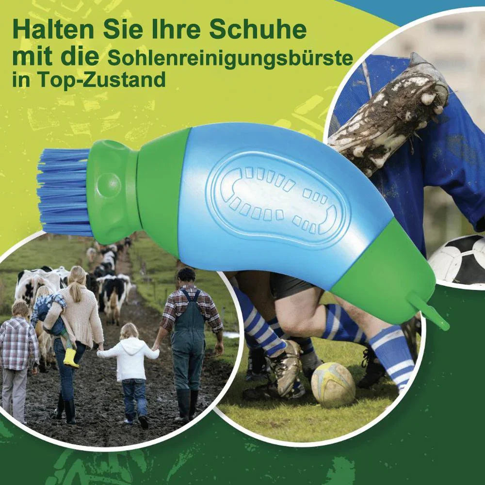 Tragbare Sohlenreinigungsbürste – Saubere Schuhe in Sekunden!