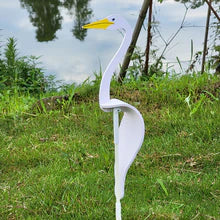 Windspielende Vogel-Gartendekoration