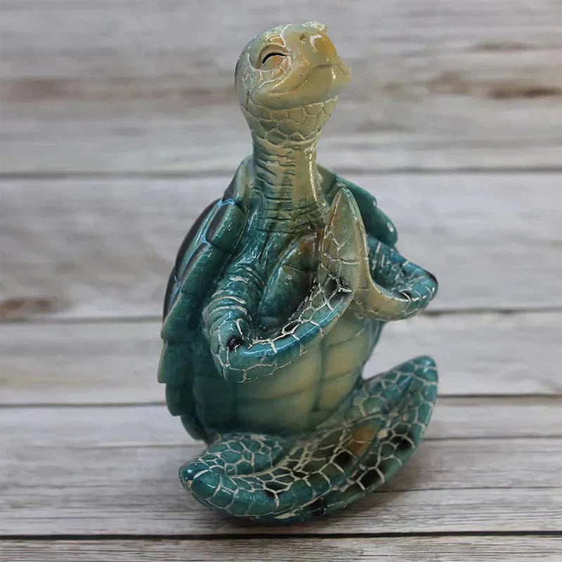 Zen-Schildkrötenfigur für Meditation & Wohnkultur