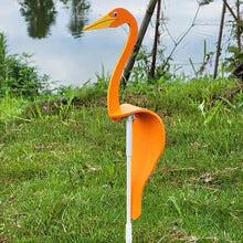Windspielende Vogel-Gartendekoration