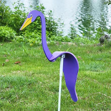 Windspielende Vogel-Gartendekoration