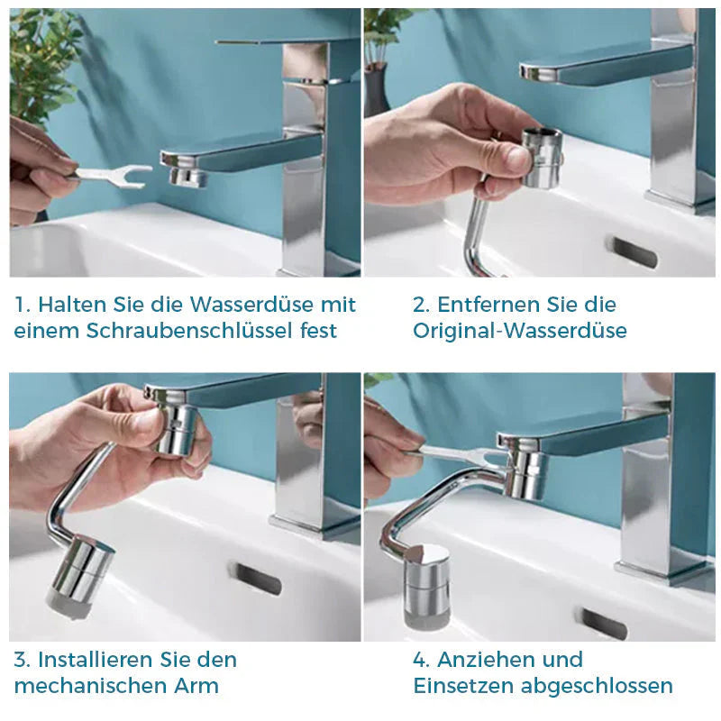 Flexi-Schwenkhahn 1080°