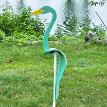 Windspielende Vogel-Gartendekoration