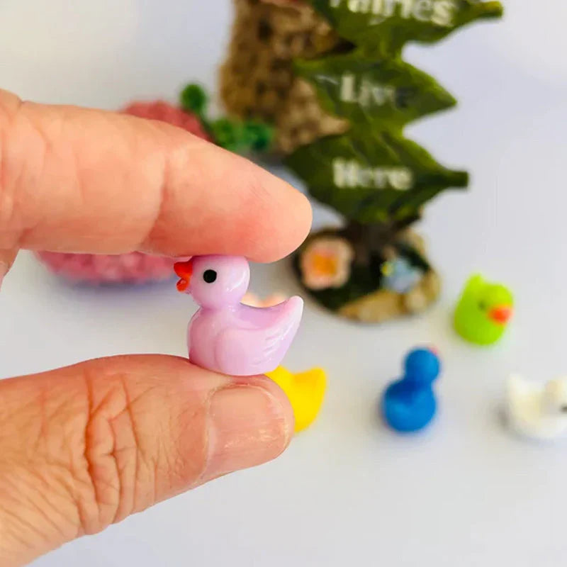 Mini Gelbe Enten Dekoration