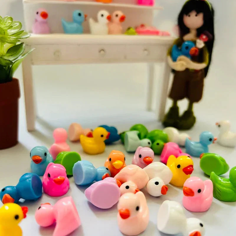 Mini Gelbe Enten Dekoration
