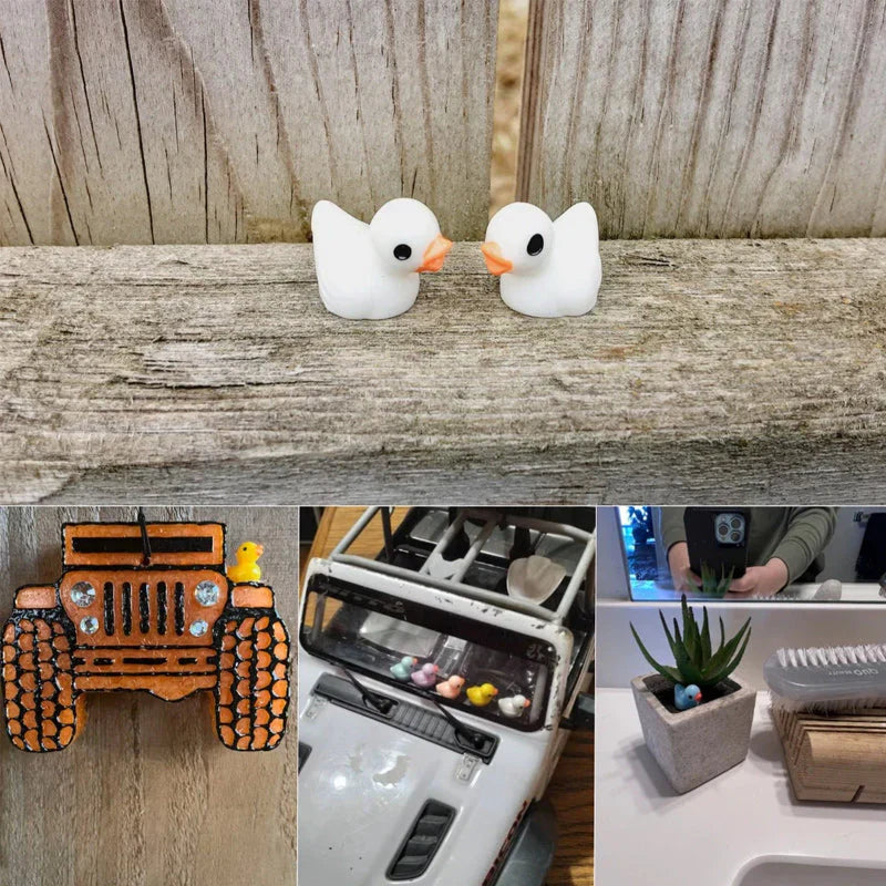 Mini Gelbe Enten Dekoration