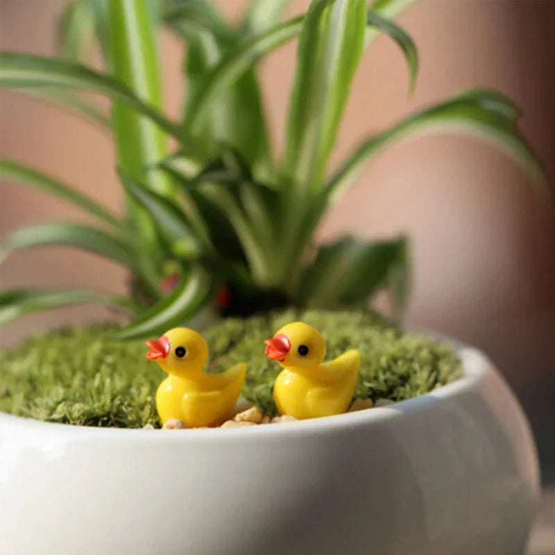 Mini Gelbe Enten Dekoration
