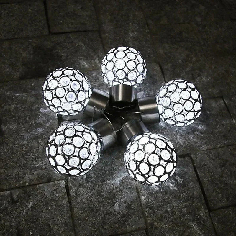 Wasserdichte Solar-Gartenleuchte – Stimmungsvolles Licht für deinen Außenbereich!