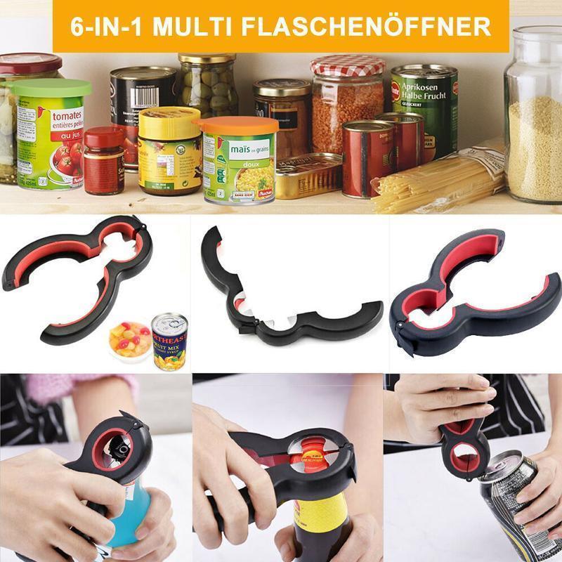 6-in-1 Küchenhelfer Öffner