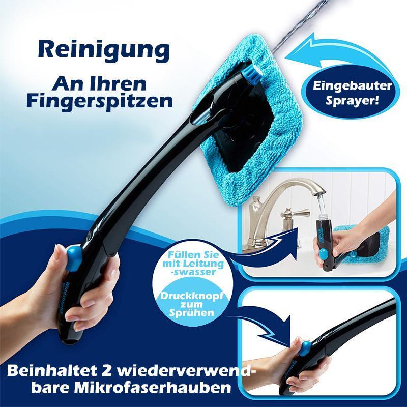 FensterPro – Fensterreiniger mit wiederverwendbarem Mikrofaserbezug
