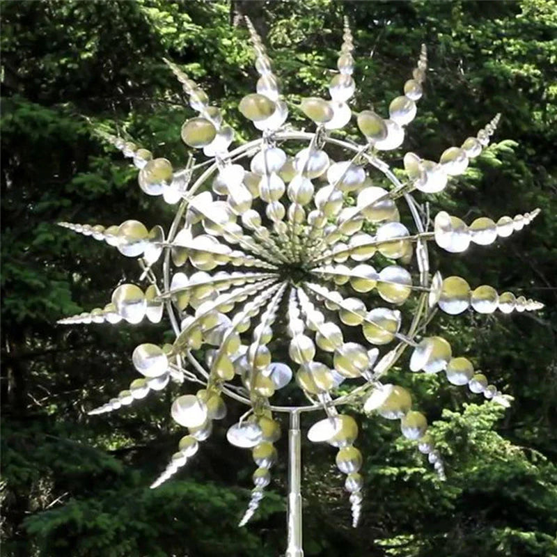 Metall-Windmühle – Magische Bewegung für deinen Garten