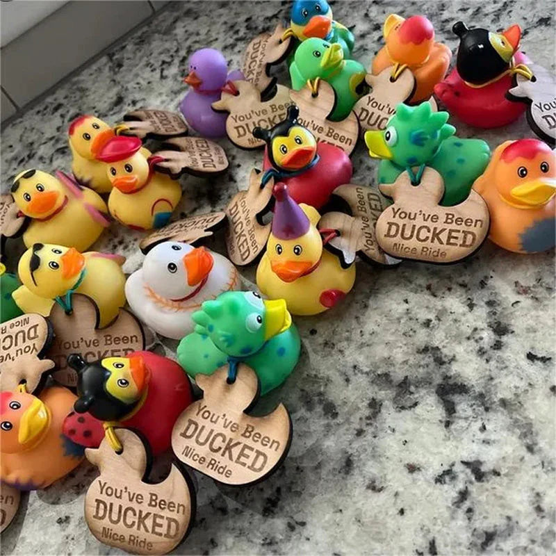 Lustige Auto-Enten – Set aus 10/20/50 Stück