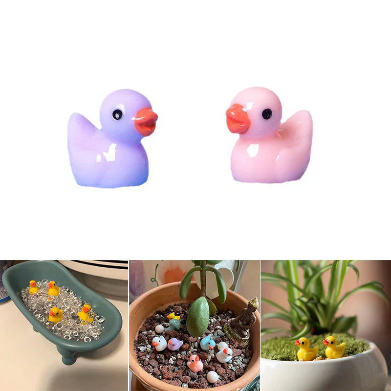 Mini Gelbe Enten Dekoration