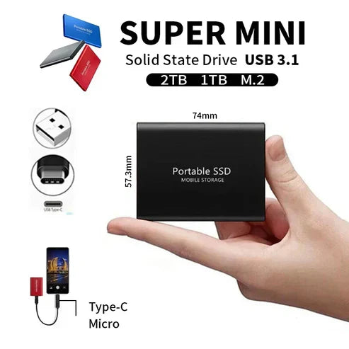 Externe SSD für Höchstleistung