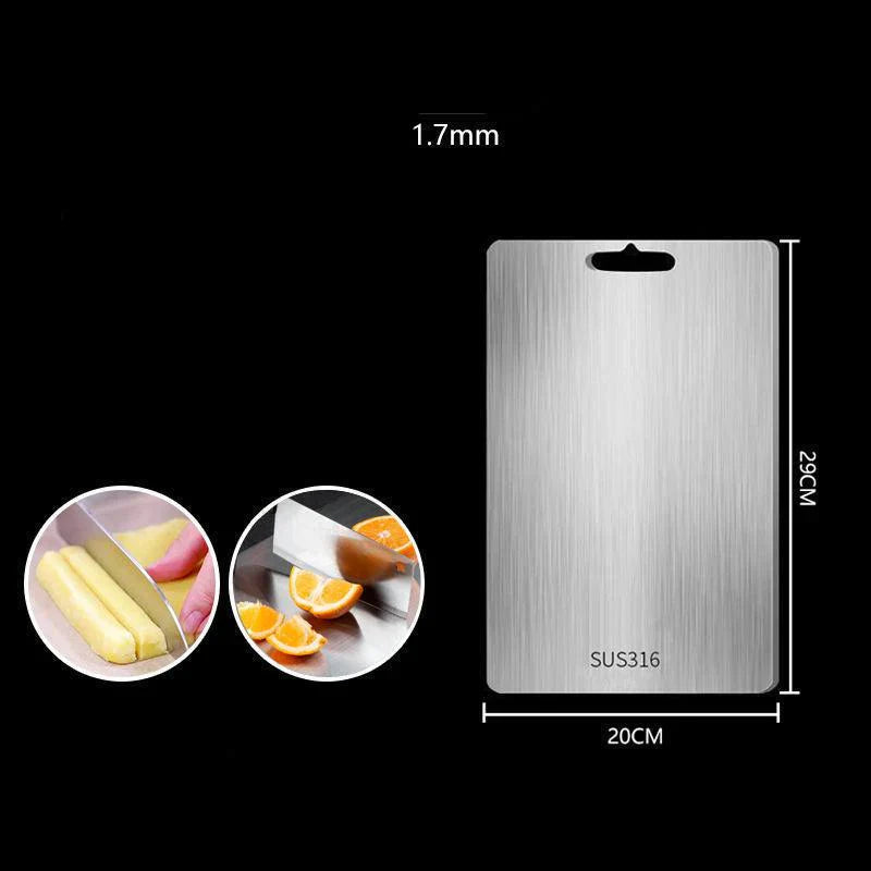 SteelEdge - Premium Schneidebrett aus Titan