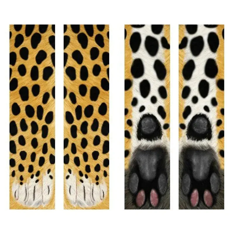 3D Tierpfoten-Socken