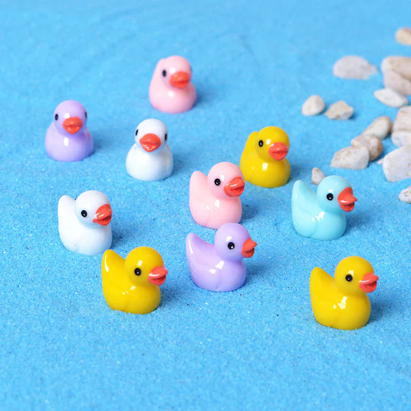 Mini Gelbe Enten Dekoration