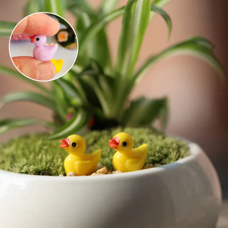 Mini Gelbe Enten Dekoration