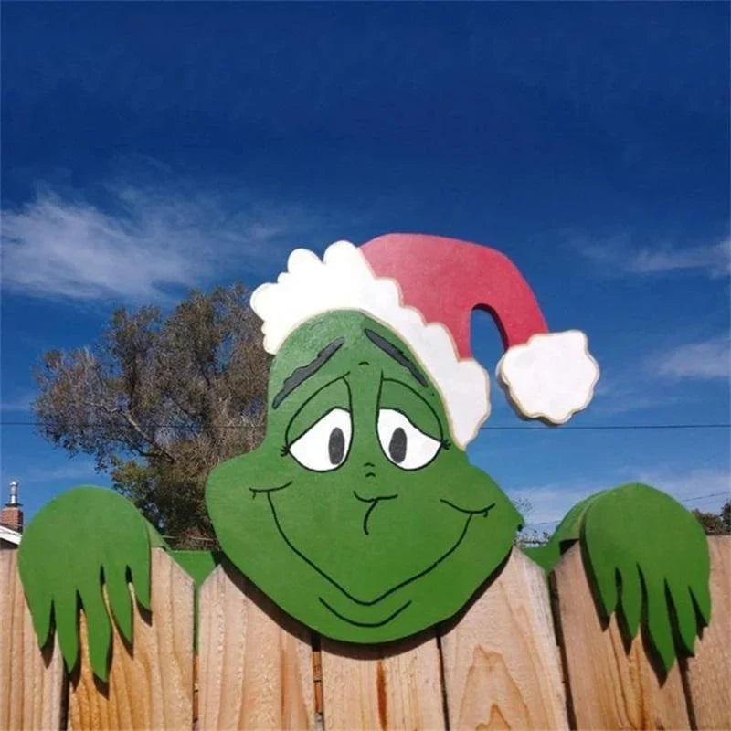 Festliche Weihnachtszaun-Dekoration – Setzen Sie glanzvolle Akzente in Ihrem Garten