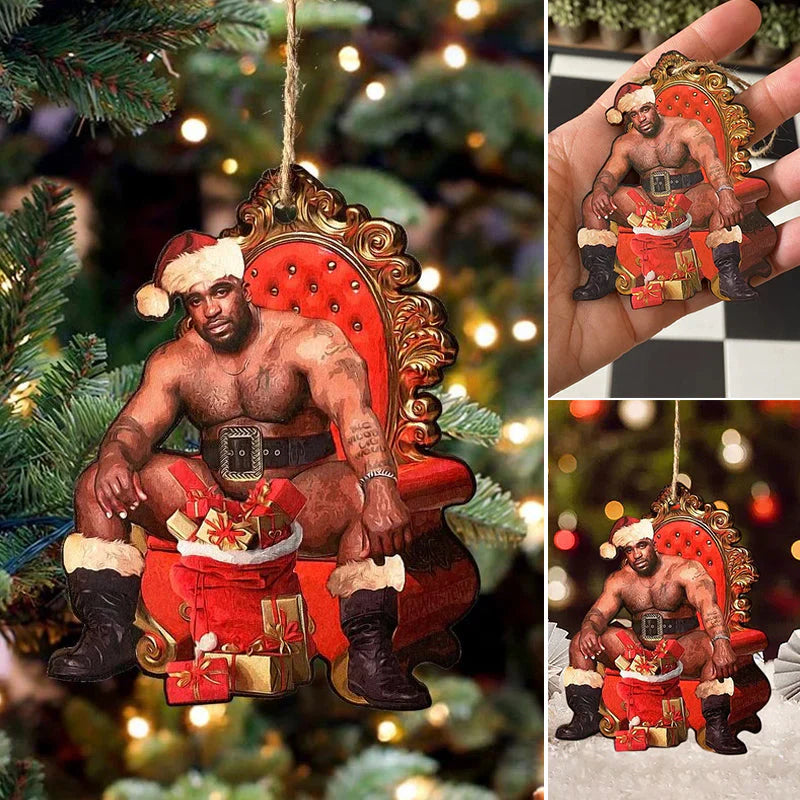 Kreativer Acryl-Weihnachtsbaumanhänger
