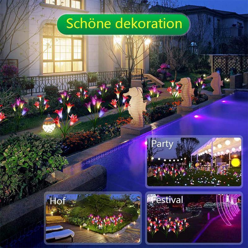 SolarLilien – Romantische Leuchtblüten für deinen Garten