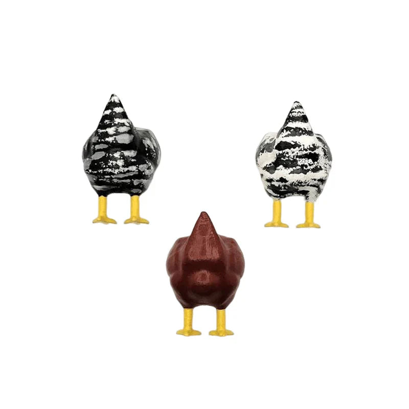Lustiger 3D-Huhn-Magnet – Ein witziges Highlight für deinen Kühlschrank