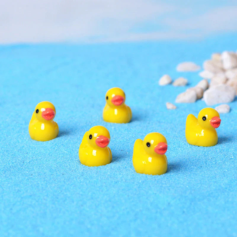 Mini Gelbe Enten Dekoration