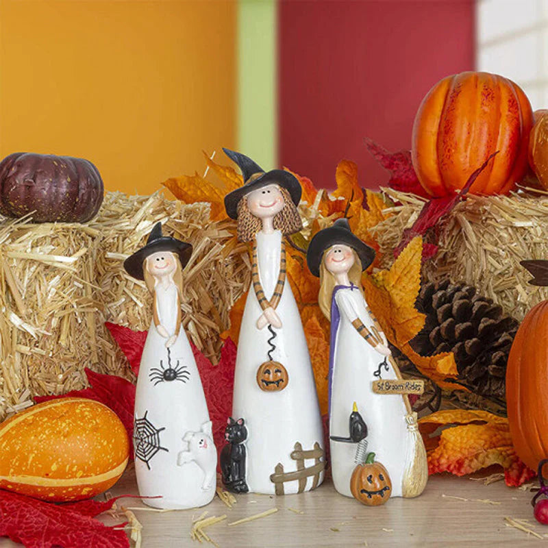 Magische Hexenfigur – Dekoration für Halloween