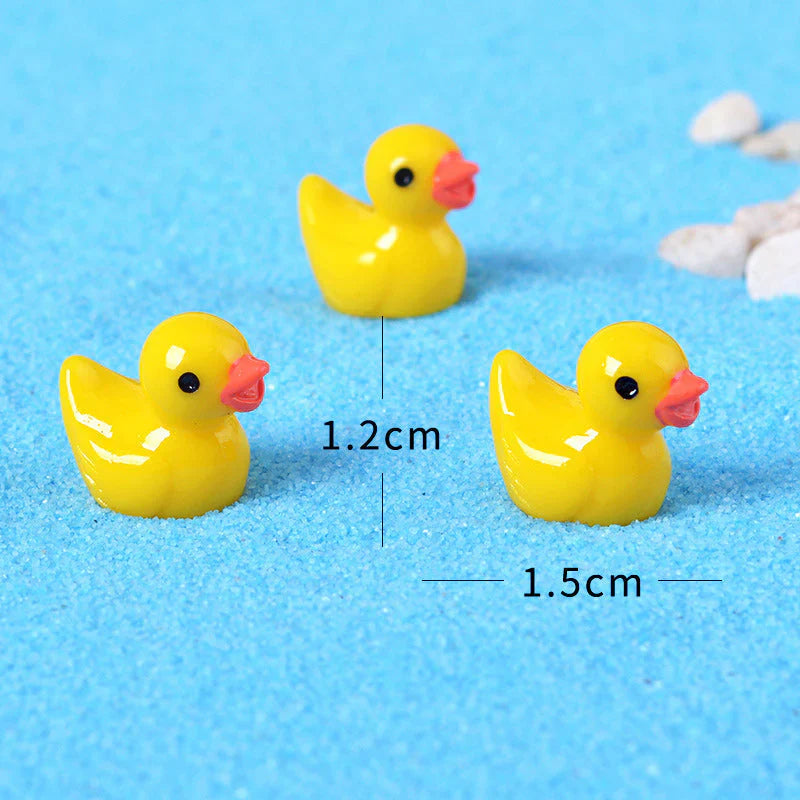 Mini Gelbe Enten Dekoration