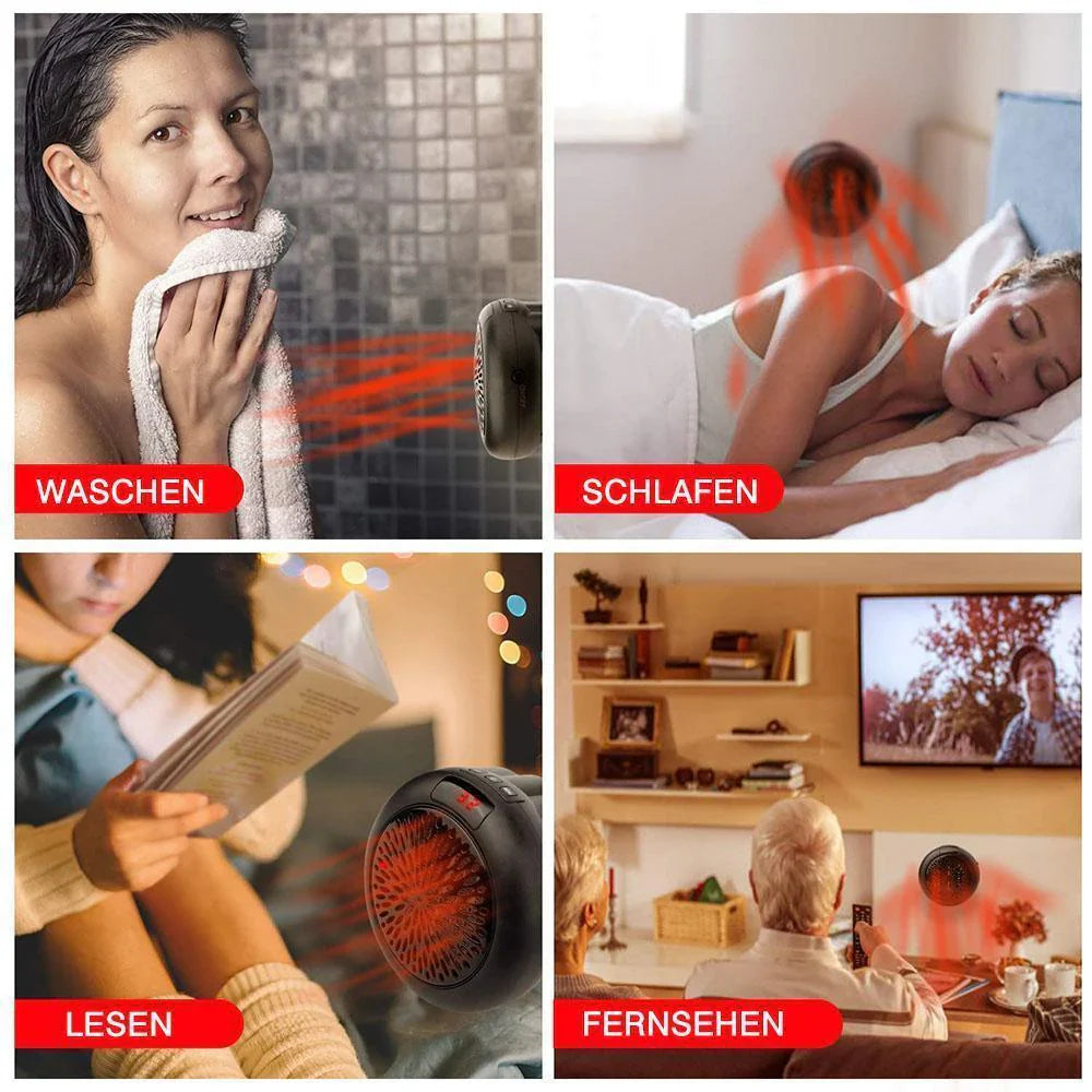 Kompakte Innenraum-Heizung – Effizient, sicher und tragbar
