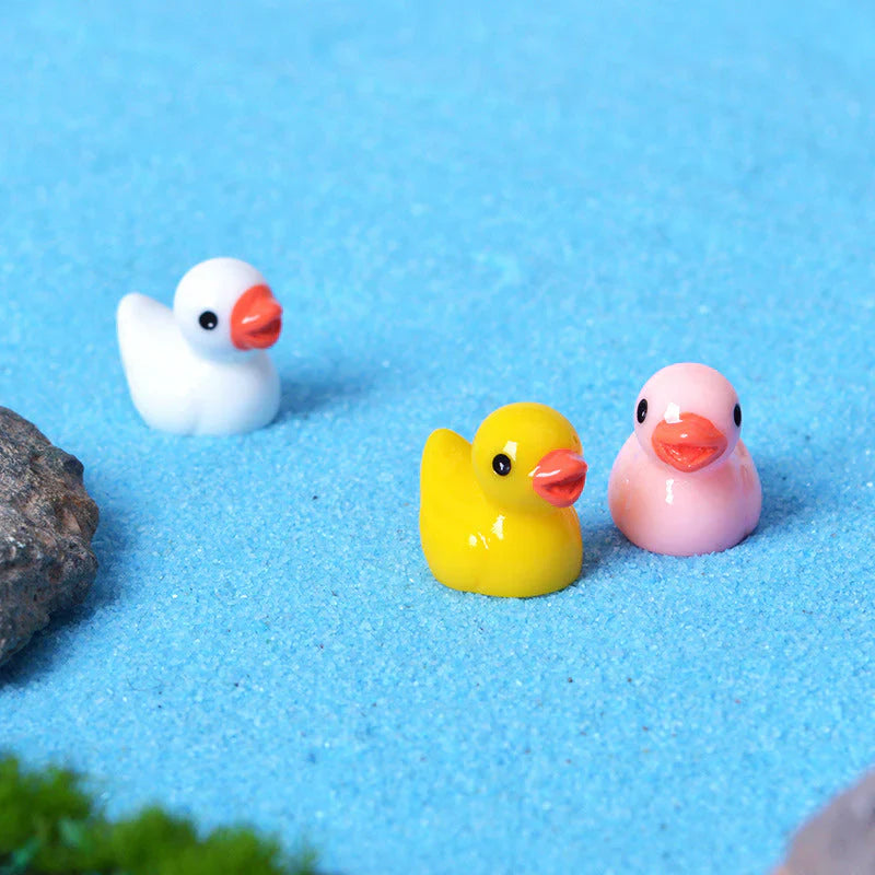 Mini Gelbe Enten Dekoration