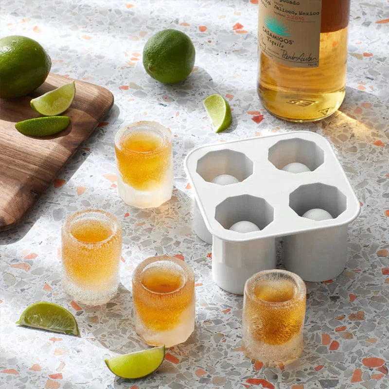 Eisige Shotform – Wiederverwendbare Eisglas-Form
