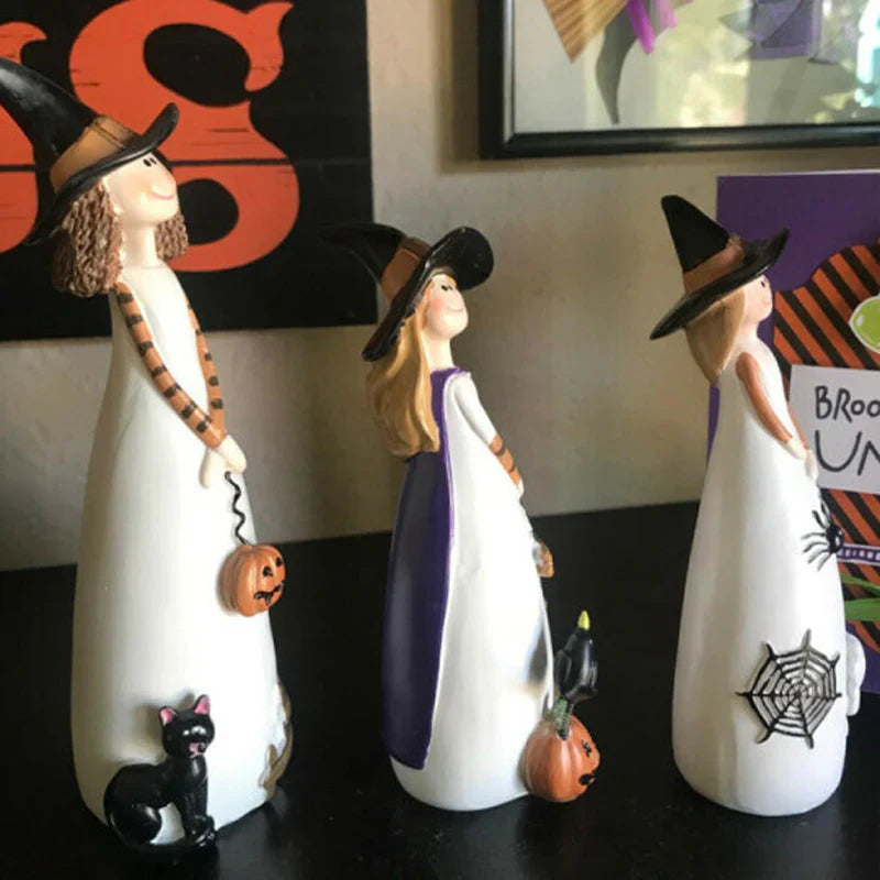 Magische Hexenfigur – Dekoration für Halloween
