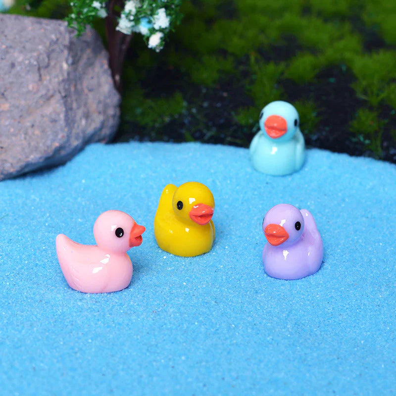 Mini Gelbe Enten Dekoration