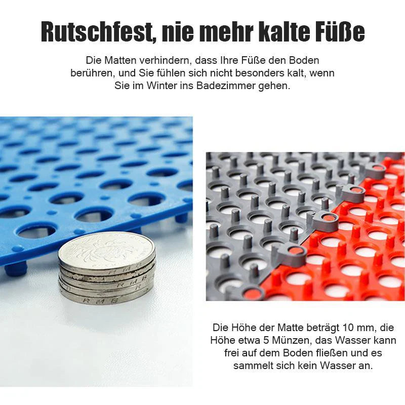 Rutschfeste Badezimmermatte mit Massagefunktion