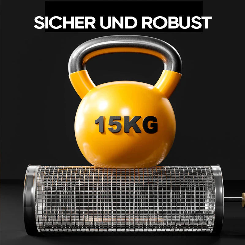 Drehbarer Edelstahl-Grillkäfig