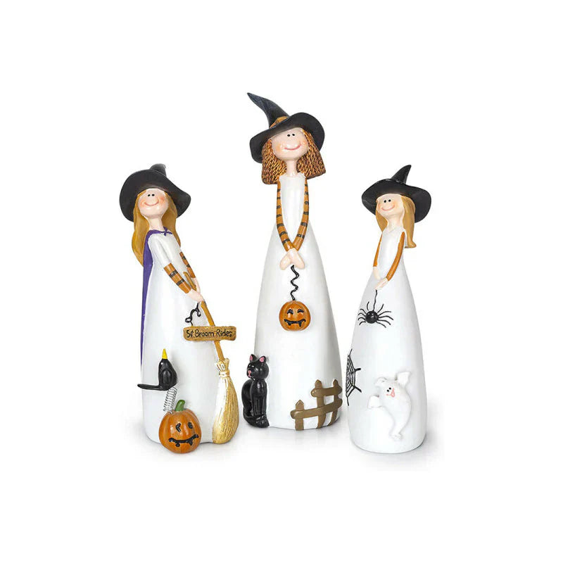 Magische Hexenfigur – Dekoration für Halloween