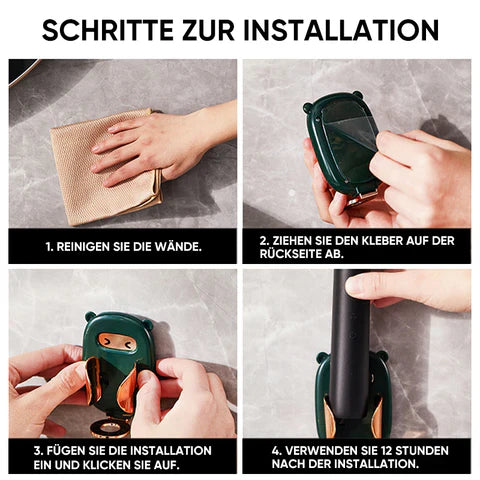 Wandhalterung für elektrische Zahnbürsten – Ordnung & Hygiene im Badezimmer!