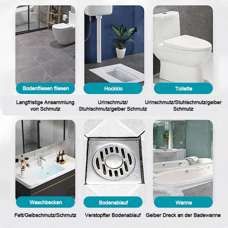 Aktivschaum Toilettenreiniger mit Sauerstoffkraft – Effektive Reinigung ohne Mühe