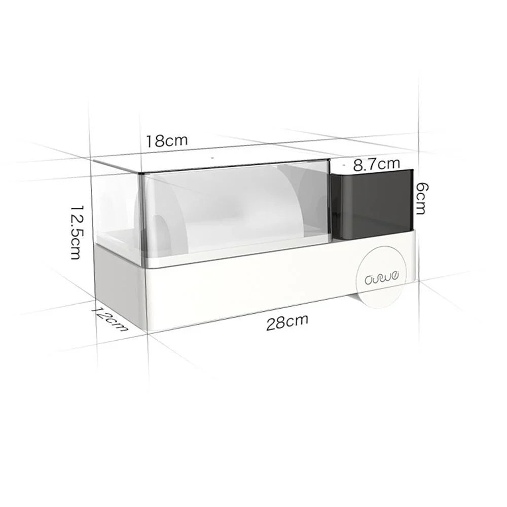 Wandmontierte 3-in-1 Badezimmer-Aufbewahrungsbox