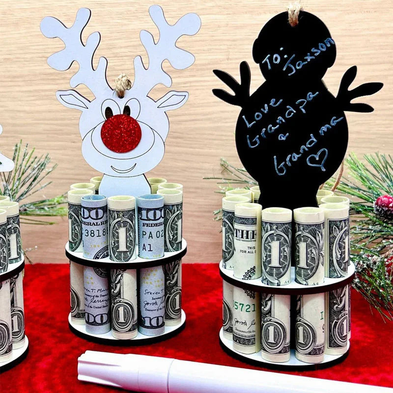Kreativer Weihnachts-Geldhalter – Die besondere Art, Geld zu verschenken!