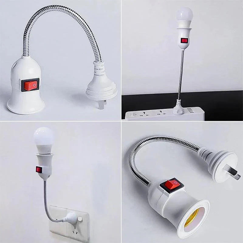 Bunte LED-Party-Glühbirne – Dreht sich automatisch für coole Lichteffekte!