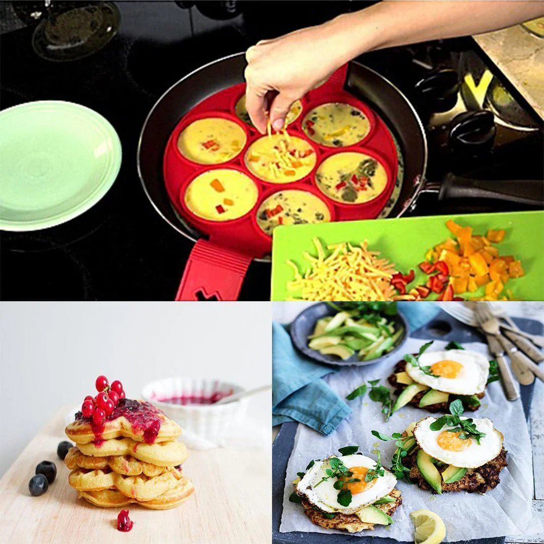 Antihafte Silikon-Backform – Perfekt für vielseitiges Backen!