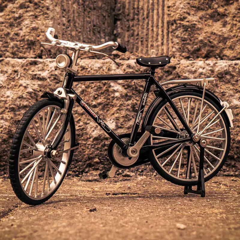 Retro-Fahrradmodell – Detailgetreue Miniatur für Sammler