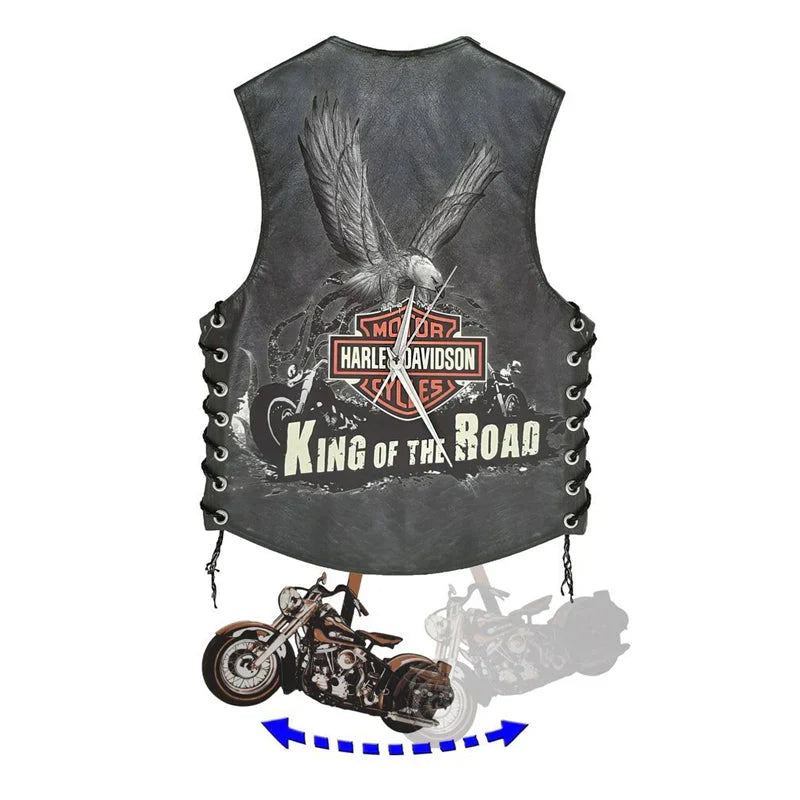 MotoSwing – Pendelnde Motorrad-Wanduhr