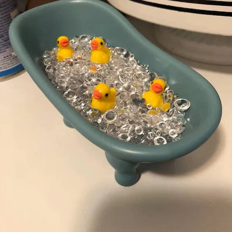 Mini Gelbe Enten Dekoration