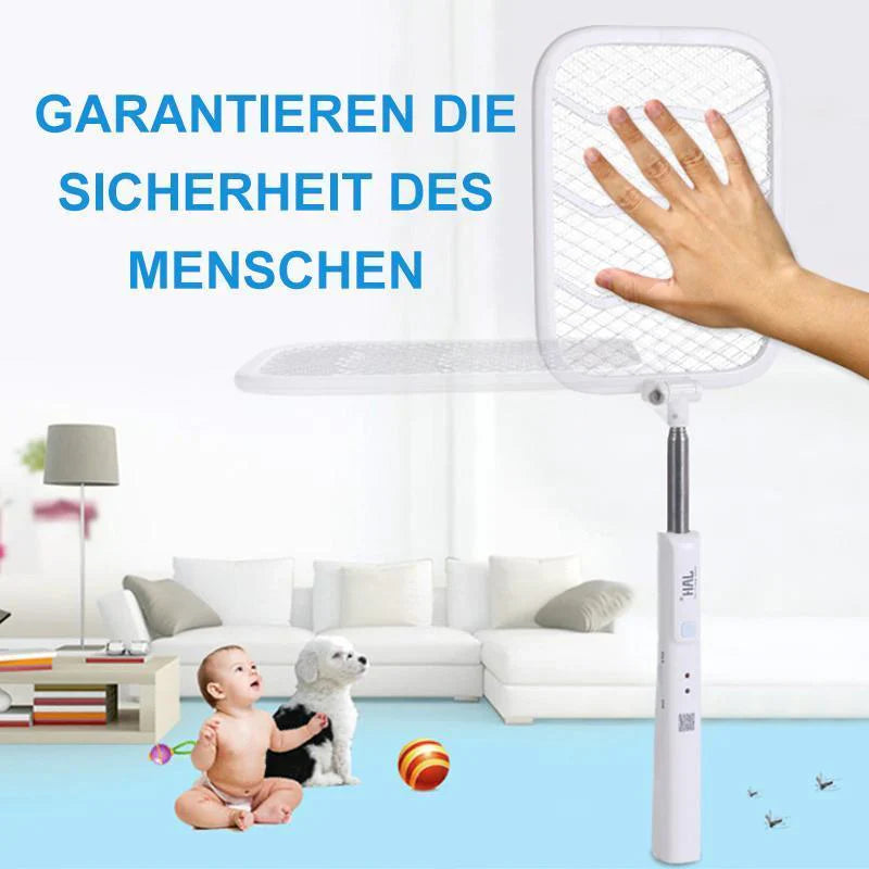 Elektrische Teleskop-Mückenklatsche – Effektiv, sicher und tragbar