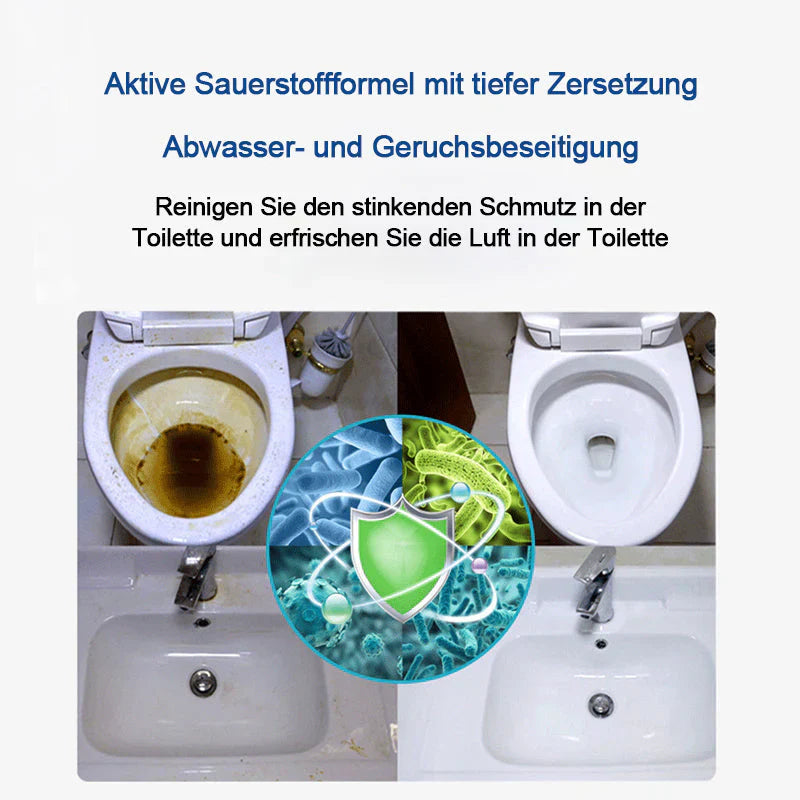 Aktivschaum Toilettenreiniger mit Sauerstoffkraft – Effektive Reinigung ohne Mühe