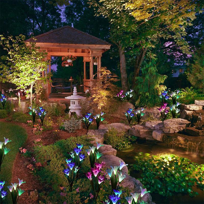 SolarLilien – Romantische Leuchtblüten für deinen Garten