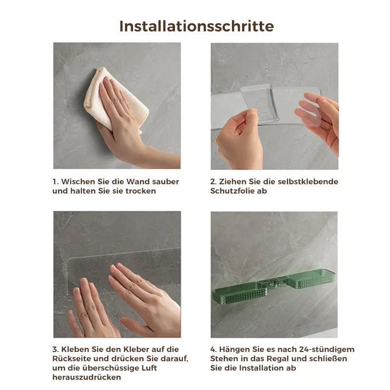 Drehbares Wand-Eckregal – Platzsparende Aufbewahrung